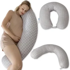 PharMeDoc Crescent Pregnancy Pillows, Maternity And Nursing Pillow For Breast Feeding -Bedding Store GUEST 0126eb5e 28ef 4119 ae59 92b32c1446bc