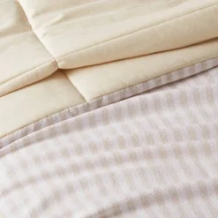 Heavyweight Linen Blend Stripe Comforter & Sham Set - Casaluna™ 9 Heavyweight Linen Blend Stripe Comforter & Sham Set - Casaluna™ -Bedding Store GUEST 017e0a90 3afb 466f 91f9 8e9f6449e674