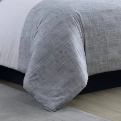 Poppy & Fritz Connery Stripe Gray Duvet Cover Set 12 Poppy & Fritz Connery Stripe Gray Duvet Cover Set -Bedding Store GUEST 0219f1fe bd3d 472b bb91 f4b2f504d953