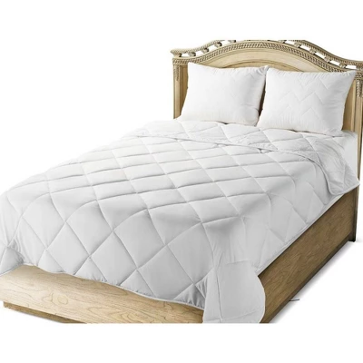 Mastertex Down Alternative Quilted Bed Comforter – White 1 Mastertex Down Alternative Quilted Bed Comforter – White