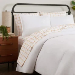 Flannel Duvet Set - Standard Textile Home