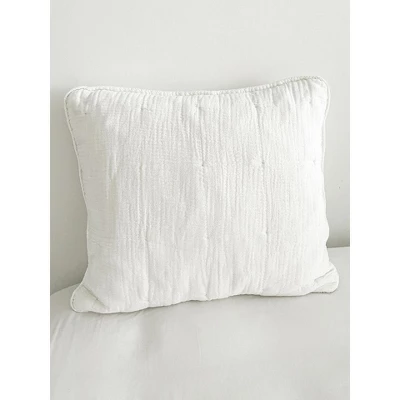 Easy Cotton Gauze Down Alternative Euro Pillow 26x26 - Anaya 5 Easy Cotton Gauze Down Alternative Euro Pillow 26x26 - Anaya - Image 5