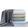 Rayon From Bamboo Deep Pocket Solid Sheet Set 300 Thread Count - Tribeca Living®