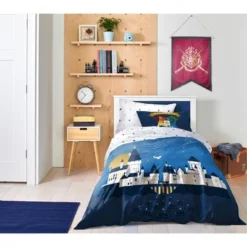 Saturday Park Harry Potter Exploring Hogwarts 100% Organic Cotton Bed Set -Bedding Store GUEST 0f959e81 332f 44ed 8c9e 9069fce8b77f