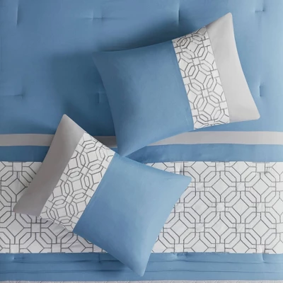 5pc Merissi Embroidered Comforter Set - 510 Design 4 5pc Merissi Embroidered Comforter Set - 510 Design - Image 4