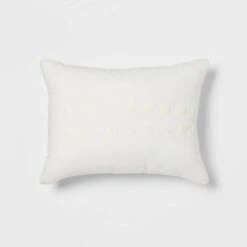 8pc Tufted Broken Stripe Comforter Bedding Set White - Threshold™ -Bedding Store GUEST 13400739 c020 4e90 af06 861fc5b9c8c6