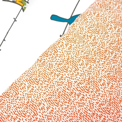 3pc Rowley Birds Cotton Duvet Cover Set - Lush Décor 3 3pc Rowley Birds Cotton Duvet Cover Set - Lush Décor - Image 3