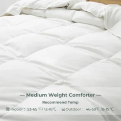 Peace Nest Lightweight & Medium Weight White Goose Feather Down Comforter 10 Peace Nest Lightweight & Medium Weight White Goose Feather Down Comforter -Bedding Store GUEST 1956966a 73ed 42f8 8a70 efb14940bc8b