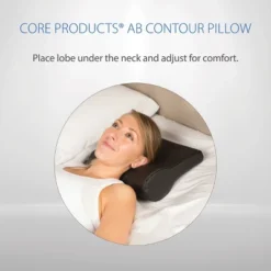 Core Products AB Contour Cervical Support Pillow, Black Vinyl 9 Core Products AB Contour Cervical Support Pillow, Black Vinyl -Bedding Store GUEST 1eff7e08 ec1a 43d3 ad57 78d667ca556d