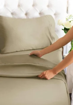 4 Piece 100% Cotton 400 Thread Count Sheet Set - CGK Linens 7 4 Piece 100% Cotton 400 Thread Count Sheet Set - CGK Linens -Bedding Store GUEST 20b0f1f6 7da2 453b 8acc 5de1f2cb6468