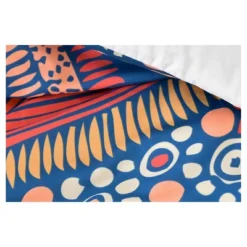 Valentina Ramos Octopus Duvet Cover (Queen) Blue - Deny Designs