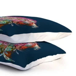 Stephanie Corfee Tail Feather Pillow Sham Standard Navy - Deny Designs 5 Stephanie Corfee Tail Feather Pillow Sham Standard Navy - Deny Designs -Bedding Store GUEST 2a43ed21 cf8e 4690 9c1a f23f44769f34