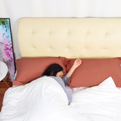 PiccoCasa Soft Brushed Microfiber Envelope Closure Pillowcases 2 Pcs 3 PiccoCasa Soft Brushed Microfiber Envelope Closure Pillowcases 2 Pcs - Image 3