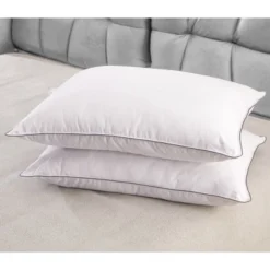 Cheer Collection Set Of 2 Organic Kapok Bed Pillows And Sham Inserts With Plush Microfiber Shell 17 Cheer Collection Set Of 2 Organic Kapok Bed Pillows And Sham Inserts With Plush Microfiber Shell -Bedding Store GUEST 3077ab76 7ac8 44ab 974a dc2a56c909b9