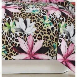 Christian Siriano 3pc Tahiti Floral Duvet Cover Set Brown/Pink -Bedding Store GUEST 318f141b 1344 43ae acd7 56cb0c2cdffb