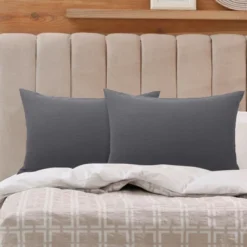 PiccoCasa 2Pcs Brushed Pillowcases Washed Microfiber Envelope Closure -Bedding Store GUEST 3581ea2c 77a5 47a3 aa13 2fc06171eea6