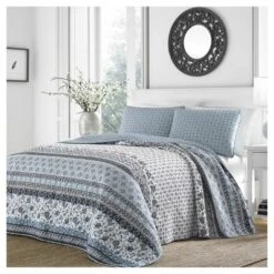 Light Blue Bexley Quilt Set - Stone Cottage® -Bedding Store GUEST 37677404 21bd 4852 8fff 450429451f1d