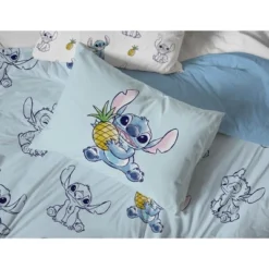 Saturday Park Disney Lilo & Stitch Watercolor Vibes 100% Organic Cotton Duvet Cover & Sham Set -Bedding Store GUEST 446bec40 9c9c 47a1 a6c6 8bfca60a5987