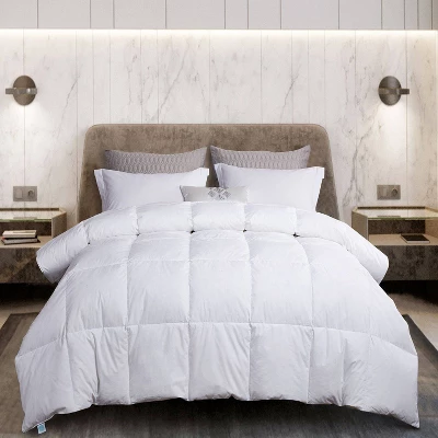 Goose Feather & Down Comforter White - Martha Stewart 3 Goose Feather & Down Comforter White - Martha Stewart - Image 3