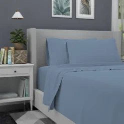 100% Cotton Percale Sheet Set - Color Sense