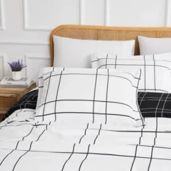 Southshore Fine Living Urban Grid Reversible Oversized Comforter Set 9 Southshore Fine Living Urban Grid Reversible Oversized Comforter Set -Bedding Store GUEST 4fe19687 8c40 4cef b26a 2f0682fd429d