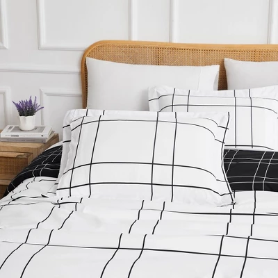Southshore Fine Living Urban Grid Reversible Oversized Comforter Set 4 Southshore Fine Living Urban Grid Reversible Oversized Comforter Set - Image 4