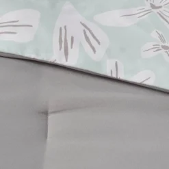 Floral Print Microfiber Reversible Comforter & Sheet Set Mint Green - Room Essentials™ -Bedding Store GUEST 559ff4c3 7a1c 40cb 9124 5697cf0845dd