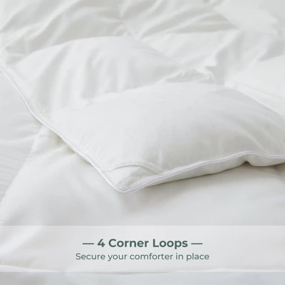 Peace Nest Lightweight & Medium Weight White Goose Feather Down Comforter 6 Peace Nest Lightweight & Medium Weight White Goose Feather Down Comforter - Image 6