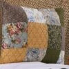 Cedar Creek Cotton Reversible Sham Standard 20" X 26" Multicolor By Greenland Home Fashion