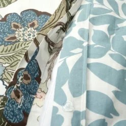 3pc Sydney Cotton Duvet Cover Set Green/Blue - Lush Décor -Bedding Store GUEST 692df23a 8a6b 4509 b47c 5844f1acdee8