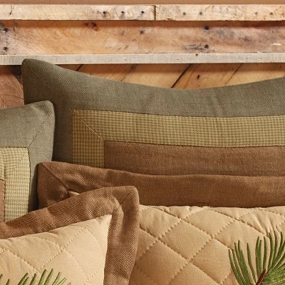 Park Designs Pineview Euro Sham Basic 2 Park Designs Pineview Euro Sham Basic - Image 2