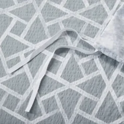 Soho Geo Reversible Duvet Cover Set Gray/White - N Natori 20 Soho Geo Reversible Duvet Cover Set Gray/White - N Natori -Bedding Store GUEST 772a6bde 618e 4714 b047 52bd25083a4c