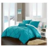 Whitley Pinch Pleated & Ruffled 8 Piece Duvet Cover Set - Chic Home Design™