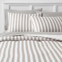 Stripe Microfiber Reversible Comforter & Sheet Set Gray - Room Essentials™ 15 Stripe Microfiber Reversible Comforter & Sheet Set Gray - Room Essentials™ -Bedding Store GUEST 7adc7c7f 4748 4bb9 b8a9 3903f5534a0a
