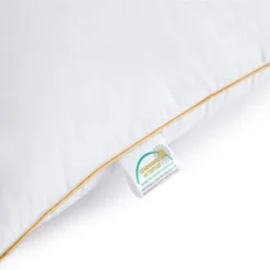Puredown White Down Feather Bed Pillows With 300TC 100% Cotton Cover Set Of 2 -Bedding Store GUEST 7c3e12a5 e252 4259 bd56 44bb52efa7a8