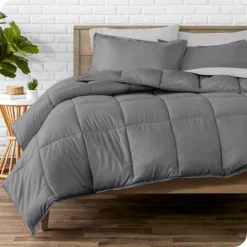 Double Brushed Bed In A Bag Comforter Set By Bare Home