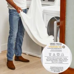 400 Thread Count Pillowcases, 100% Cotton Sateen, Soft & Cooling By California Design Den -Bedding Store GUEST 84dac457 4ab8 414e 9371 aef218626727 1