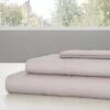 Hastings Home 3PC Microfiber Twin Sheet Set, Beige
