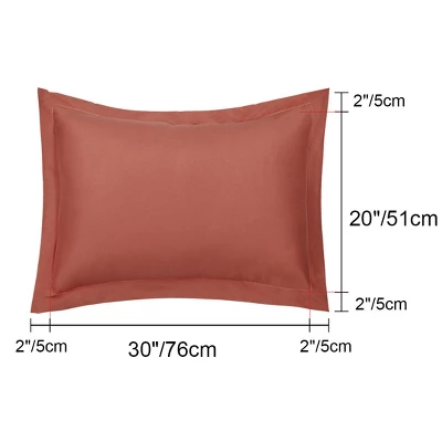 PiccoCasa Soft Brushed Microfiber Envelope Closure Pillowcases 2 Pcs 4 PiccoCasa Soft Brushed Microfiber Envelope Closure Pillowcases 2 Pcs - Image 4
