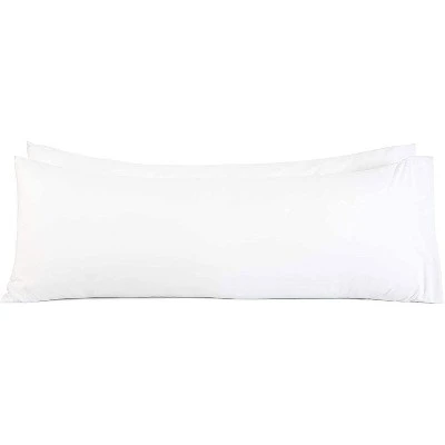 Micropuff 100% Microfiber Pillow Case – White (2 Pack) 8 Micropuff 100% Microfiber Pillow Case – White (2 Pack) - Image 8
