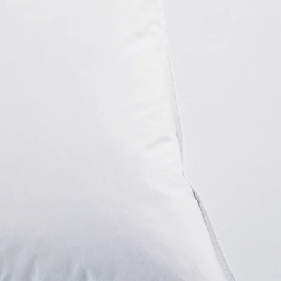 Peace Nest White Goose Down Feather Bed Pillows Set Of 2 2 Peace Nest White Goose Down Feather Bed Pillows Set Of 2 - Image 2