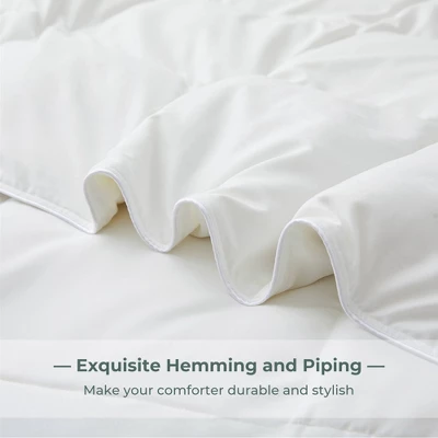 Peace Nest Lightweight & Medium Weight White Goose Feather Down Comforter 7 Peace Nest Lightweight & Medium Weight White Goose Feather Down Comforter - Image 7