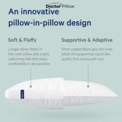 Dr Pillow REMEDY HEALTH PILLOW - Original For Incredible Nights Sleep, Standard, White -Bedding Store GUEST 8ed2d924 5313 410a b8b0 9672f4f39129
