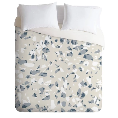 Wagner Campelo Marmorite Duvet Set Blue - Deny Designs 4 Wagner Campelo Marmorite Duvet Set Blue - Deny Designs - Image 4