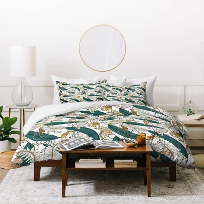 Holli Zollinger Orchid Garden Amora 100% Cotton Duvet Set - Deny Designs 3 Holli Zollinger Orchid Garden Amora 100% Cotton Duvet Set - Deny Designs - Image 3