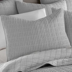 Mills Waffle Quilt And Pillow Sham Set - Levtex Home -Bedding Store GUEST 97400199 759d 40b8 adbf 5e92a593cb44