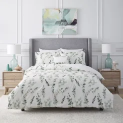 Pointehaven Digital Print 100% Combed Cotton Printed Breathable Crisp Percale Duvet Set -Bedding Store GUEST 9baad78c 648d 4d16 bf99 97f622a07ab0