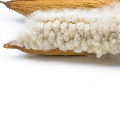 Cheer Collection Set Of 2 Organic Kapok Bed Pillows And Sham Inserts With Plush Microfiber Shell 3 Cheer Collection Set Of 2 Organic Kapok Bed Pillows And Sham Inserts With Plush Microfiber Shell - Image 3