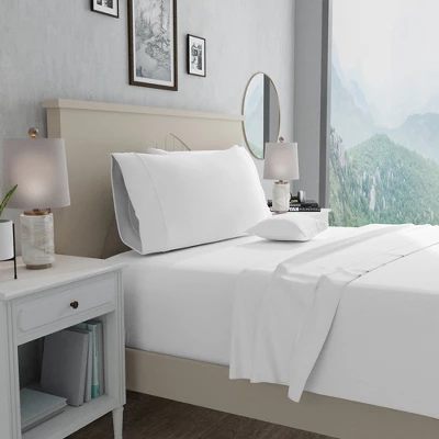 Purity Home 300TC Ultra-Soft & Silky Cotton-Rayon Sheet Set 1 Purity Home 300TC Ultra-Soft & Silky Cotton-Rayon Sheet Set