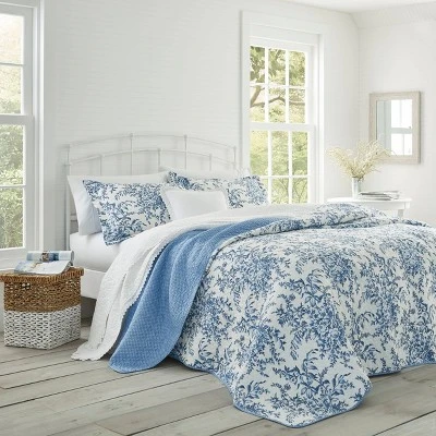 Bedford Quilt Set - Laura Ashley 1 Bedford Quilt Set - Laura Ashley
